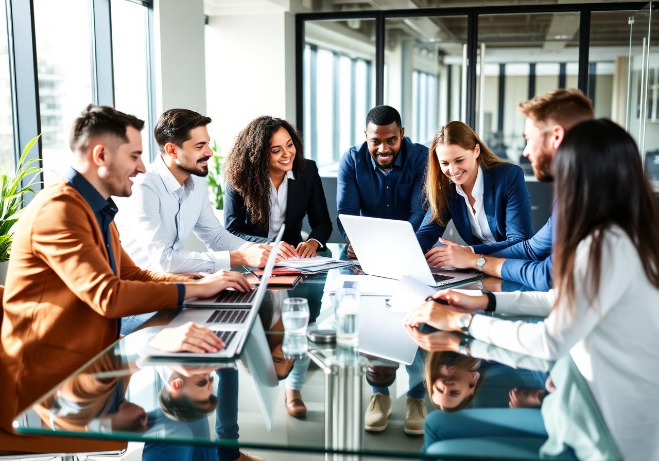 Future Finco team at work